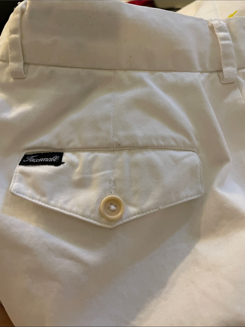 Faconable Cotton straight leg  High-Rise  Pants Sz 10